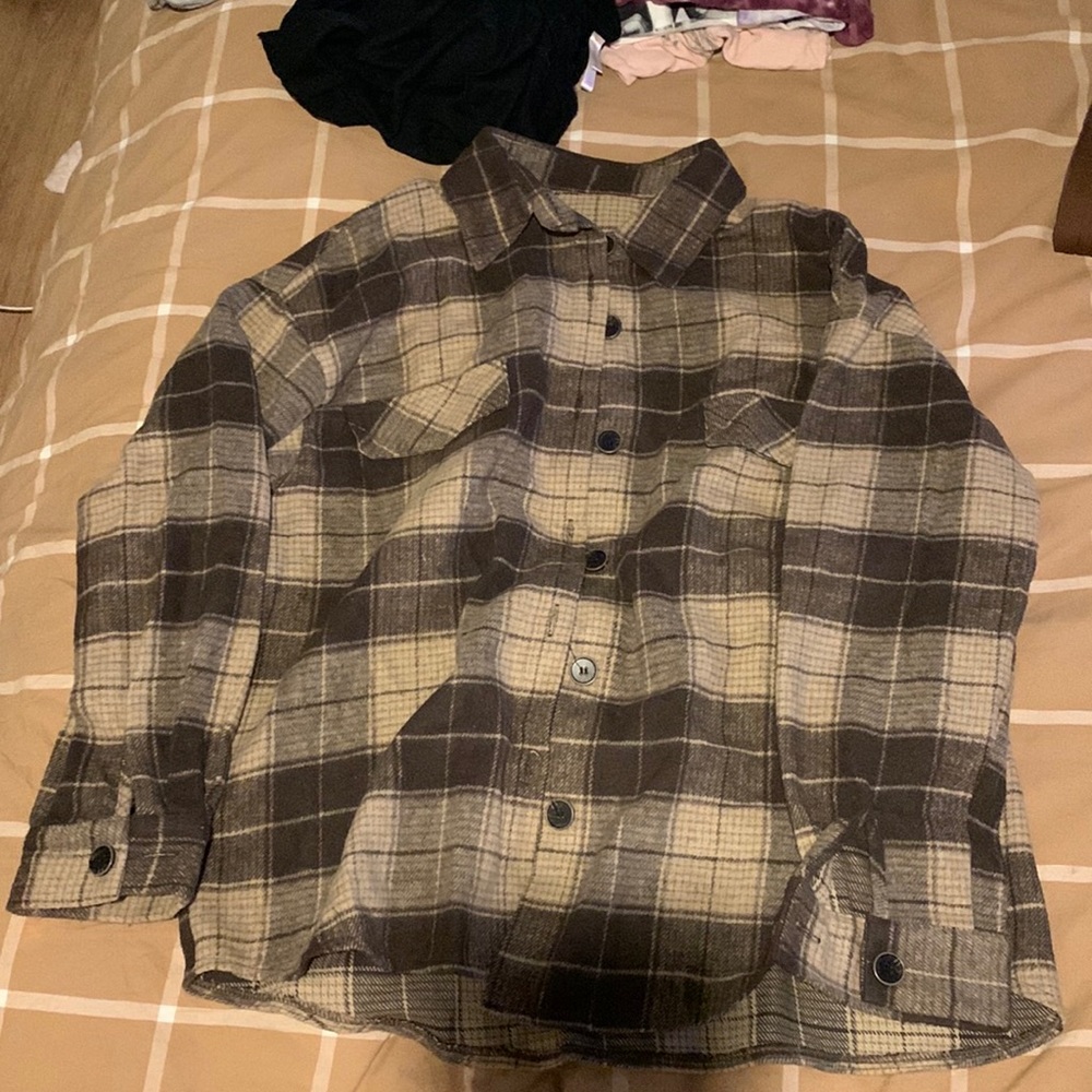 Brown Flannel